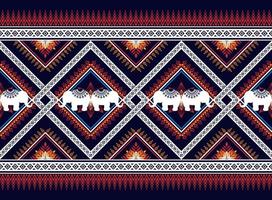 Ethnic pattern vector background. seamless pattern traditional.