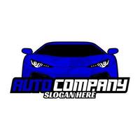 Car Garage Premium Concept Logo Design vector