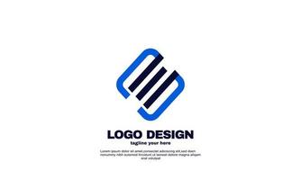 awesome rectangle vector design elements your brand company business logo design template