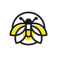 flying butterfly outline logo vector