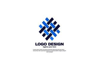 elementos de diseño de vector de rectángulo abstracto de stock plantilla de diseño de logotipo de empresa de su marca