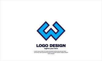 awesome business company design logo corporate identity template vector