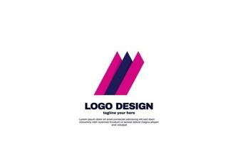 vector de stock elementos creativos abstractos idea logotipo su empresa negocio corporativo diseño de logotipo único colorido