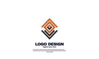 stock de elementos creativos abstractos su empresa negocio corporativo diseño de logotipo único vector