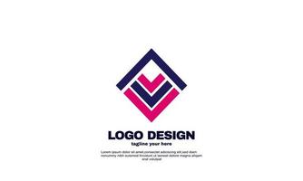 stock illustrator resumen elementos creativos su empresa negocio diseño de logotipo único vector