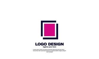 stock vector abstract creative design elements your brand identity company business unique logo design template