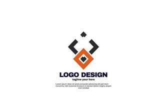 vector de stock elementos creativos abstractos su empresa negocio corporativo diseño de logotipo único colorido