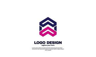 abstract creative logo modern creative branding idea company business design template vector