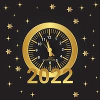 Happy New Year Design 2022 vector