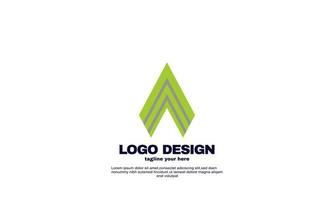 abstract creative corporate business company simple idea design triangle logo element brand identity design vector