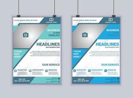 Business Flyer Design. Modern Layout Design. Vector Design Template. Brochure Design