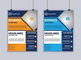 Business Flyer Design. Modern Layout Design. Vector Design Template. Brochure Design