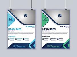 Business Flyer Design. Modern Layout Design. Vector Design Template. Brochure Design