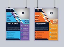 Business Flyer Design. Modern Layout Design. Vector Design Template. Brochure Design