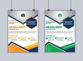 Business Flyer Design. Modern Layout Design. Vector Design Template. Brochure Design