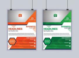 Business Flyer Design. Modern Layout Design. Vector Design Template. Brochure Design