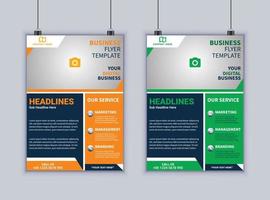 Business Flyer Design. Modern Layout Design. Vector Design Template. Brochure Design