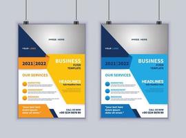 Business Flyer Design. Modern Layout Design. Vector Design Template. Brochure Design