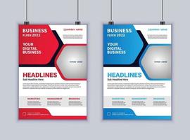 Business Flyer Design. Modern Layout Design. Vector Design Template. Brochure Design
