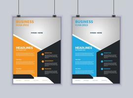 Business Flyer Design. Modern Layout Design. Vector Design Template. Brochure Design