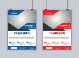 Business Flyer Design. Modern Layout Design. Vector Design Template. Brochure Design