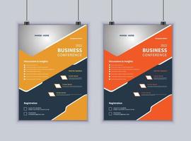 Business Flyer Design. Modern Layout Design. Vector Design Template. Brochure Design