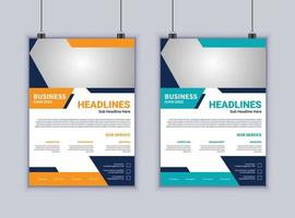 Business Flyer Design. Modern Layout Design. Vector Design Template. Brochure Design