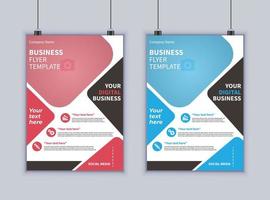 Business Flyer Design. Modern Layout Design. Vector Design Template. Brochure Design