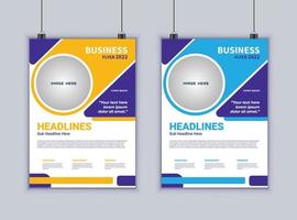 Business Flyer Design. Modern Layout Design. Vector Design Template. Brochure Design