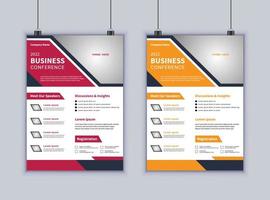 Corporate Business Flyer Design Vector Template. Modern Layout Design. Brochure Design. Business Design