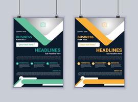 Business Flyer Design. Modern Layout Design. Vector Design Template. Brochure Design