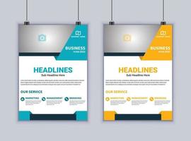 Business Flyer Design. Modern Layout Design. Vector Design Template. Brochure Design