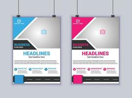 Business Flyer Design. Modern Layout Design. Vector Design Template. Brochure Design
