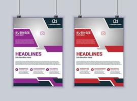 Business Flyer Design. Modern Layout Design. Vector Design Template. Brochure Design