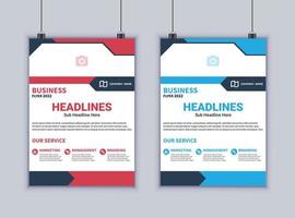 Business Flyer Design. Modern Layout Design. Vector Design Template. Brochure Design