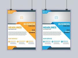 Business Flyer Design. Modern Layout Design. Vector Design Template. Brochure Design