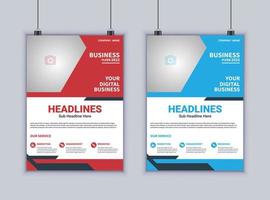 Business Flyer Design. Modern Layout Design. Vector Design Template. Brochure Design