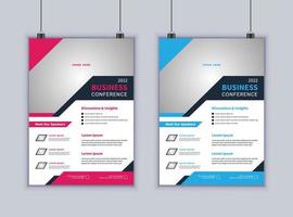 Corporate Business Flyer Design Vector Template. Modern Layout Design. Brochure Design. Business Design