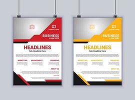 Business Flyer Design. Modern Layout Design. Vector Design Template. Brochure Design