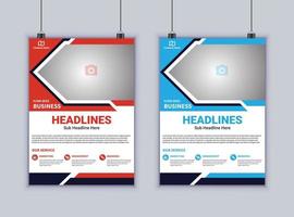 Business Flyer Design. Modern Layout Design. Vector Design Template. Brochure Design