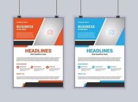 Business Flyer Design. Modern Layout Design. Vector Design Template. Brochure Design