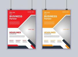 Corporate Business Flyer Design. Modern Layout Design. Vector Design Template. Brochure Design