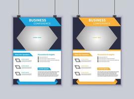 Corporate Business Flyer Design. Modern Layout Design. Vector Design Template. Brochure Design