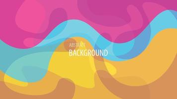 Abstract colorful liquid fluid background. Modern concept for summer collection. vector