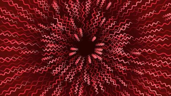 Abstract circular geometric background. Circular geometric centric motion pattern. Colorful abstract background.