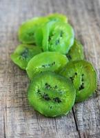 Dried kiwi fruits photo