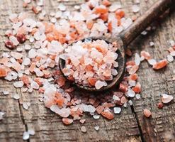 Pink salt from the Himalayas