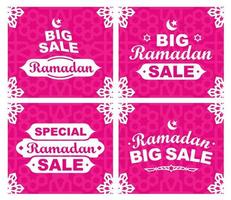 gran venta especial para ramadhan, venta flash, vector de banner, super venta ramadhan