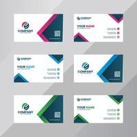 Business Card Template Collection vector