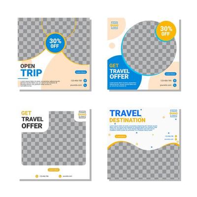 Travel Social Media Template